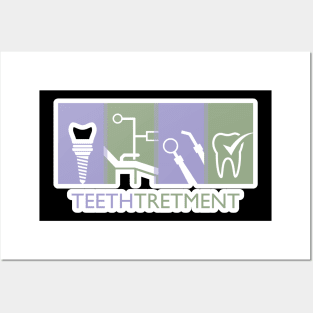 Medical Dental Logo Design. Dentist and dentistry clinic vector logo design. Dentist stomatology medical doctor Logotype concept icon. Posters and Art